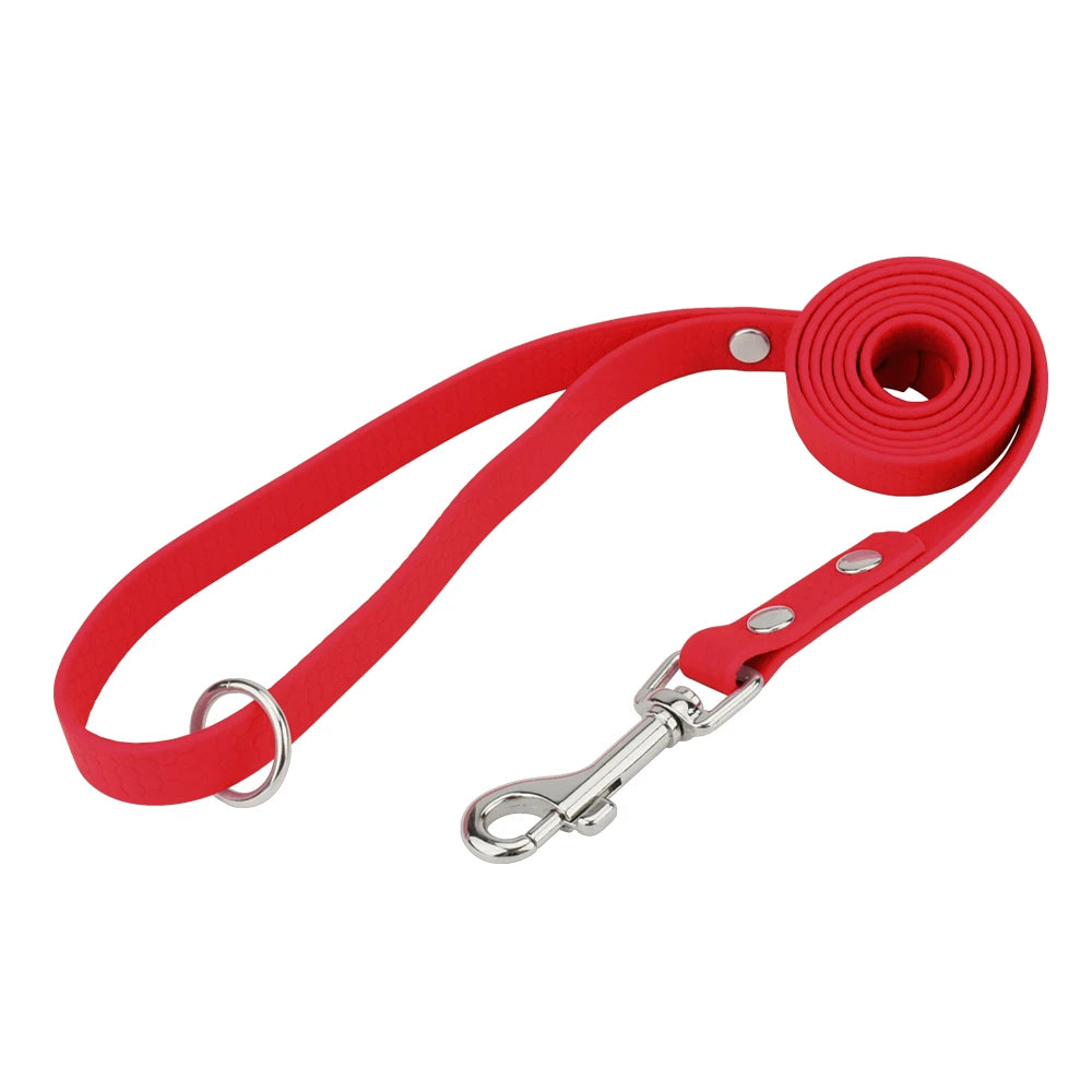 Candy Color Rope PVC Honeycomb Pattern Pet Leash