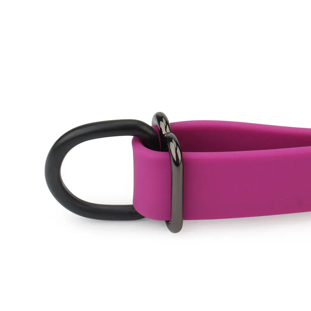 Cross-Body Double-Headed Waterproof PVC Dog Leash