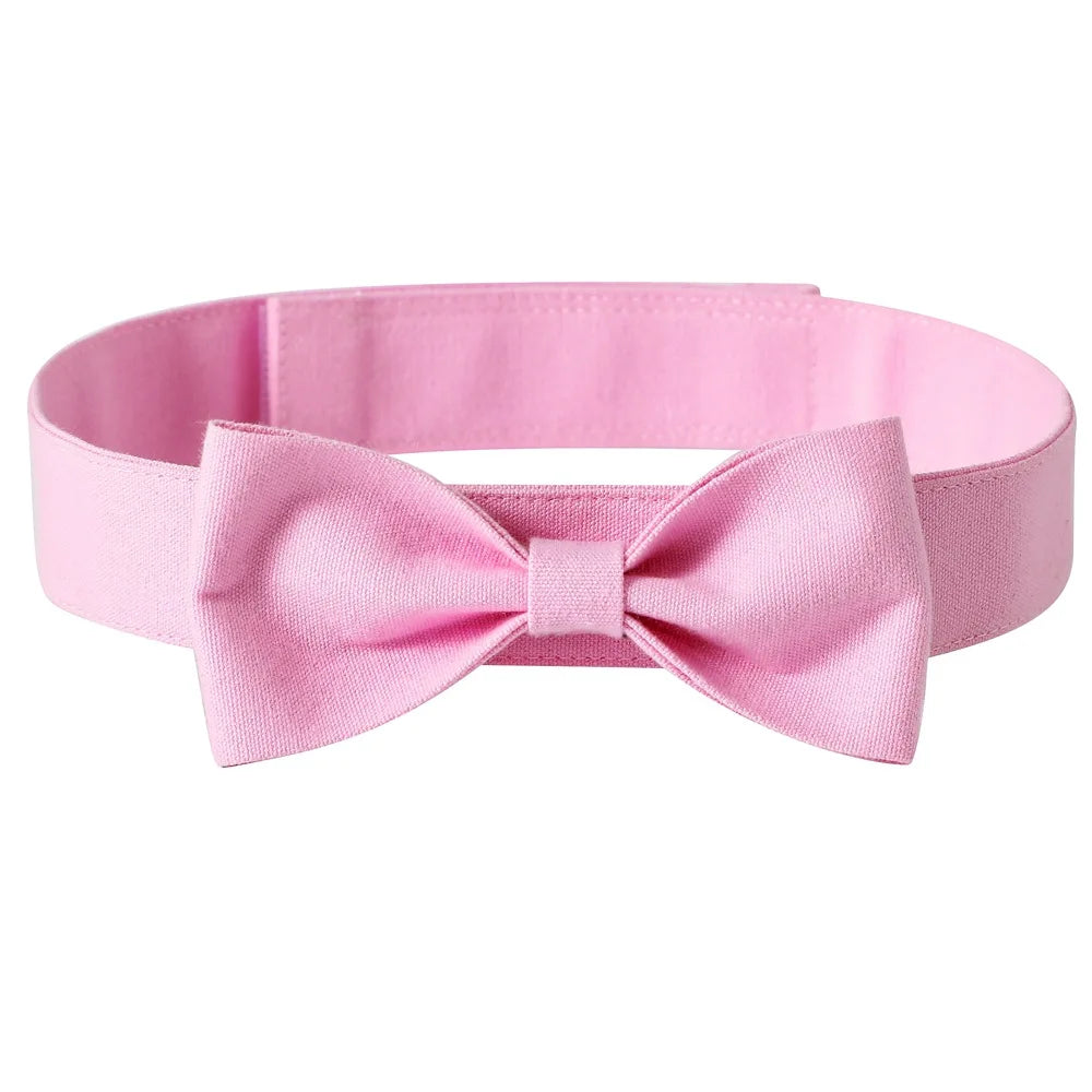 Adjustable Formal Necktie Pet Tuxedo Bow Tie Collar