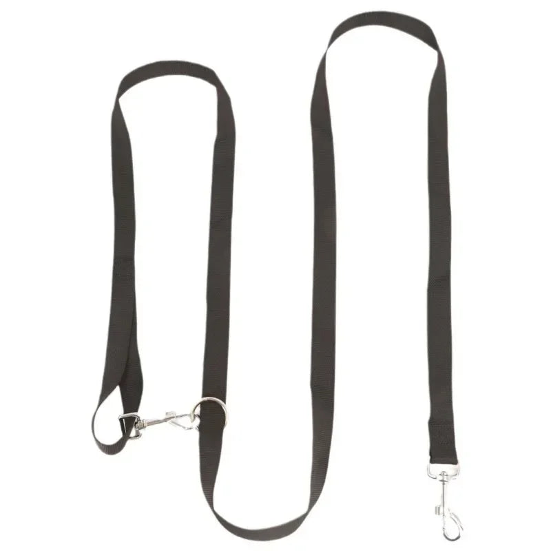 2.5cm Police-Style Training Nylon Hands-Free Dog Leash