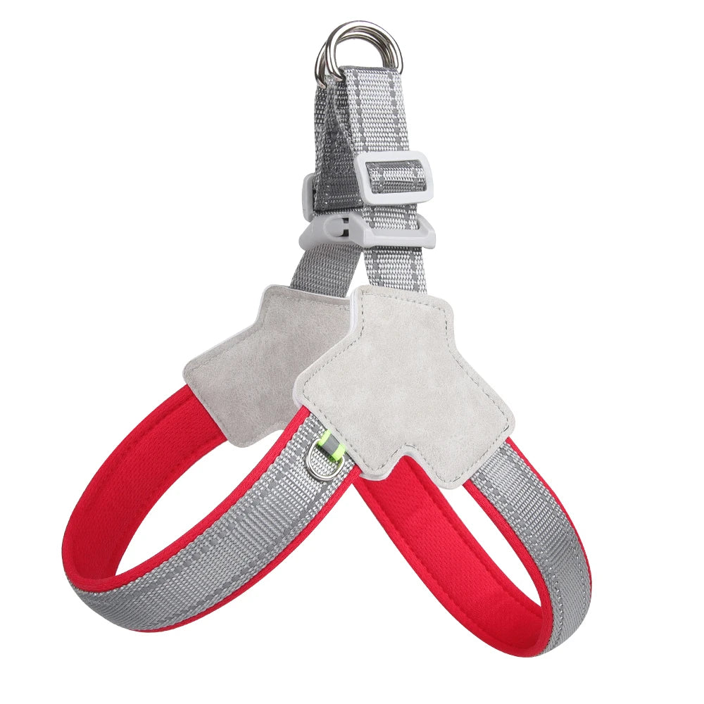 Pet Dog Harness No-Pull, Reflective Mesh for Small & Medium Dogs