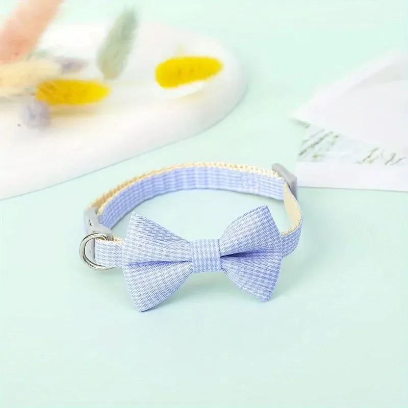 Bow Tie Stylish Necklace Adjustable Cute Cat Collar