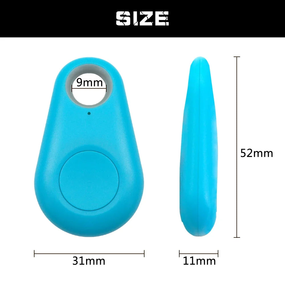 Mini Smart GPS Tracker Waterproof Bluetooth Locator for Pets, Kids & More
