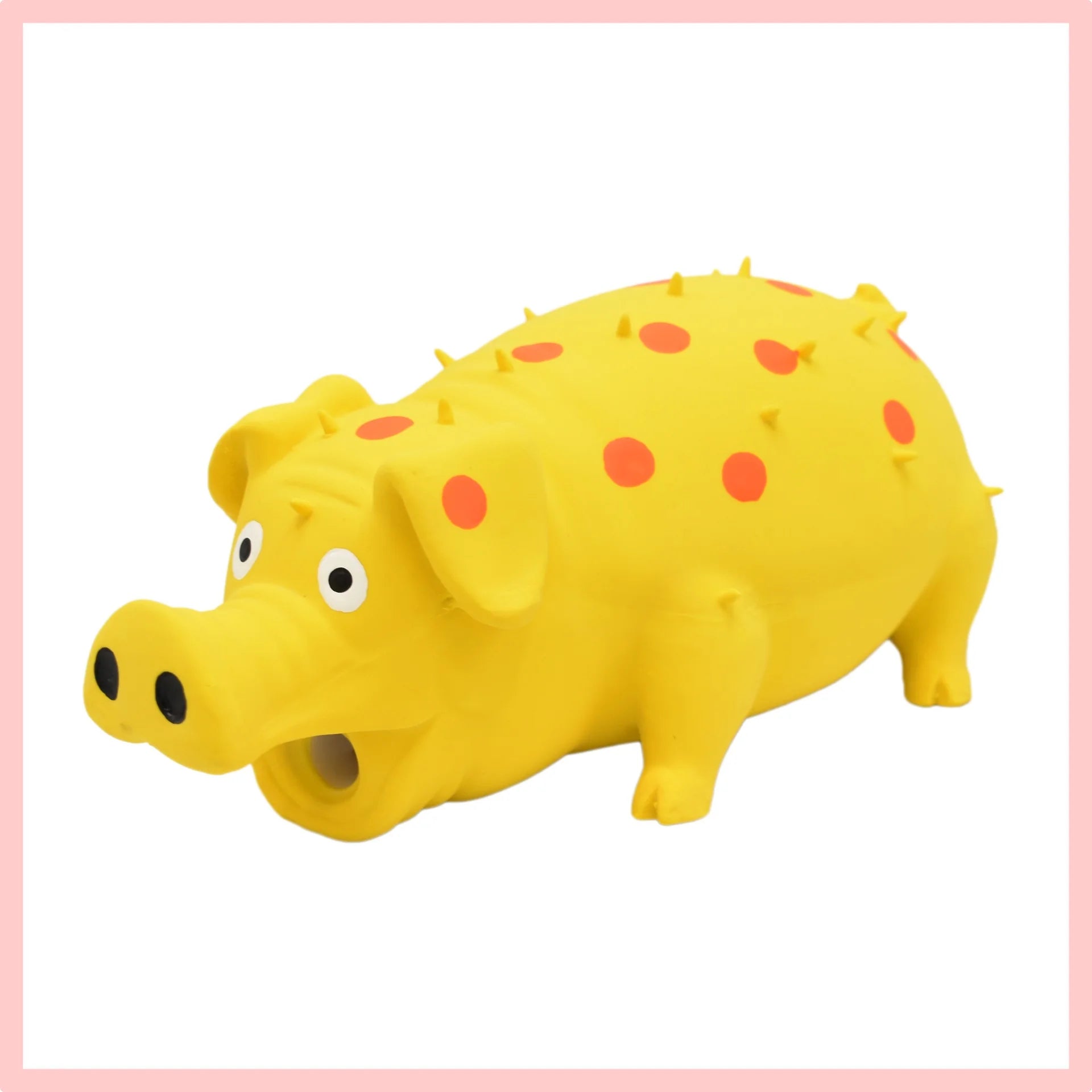 Squeaky Piggy Toy Bite-Resistant Chew Toy for Dogs & Puppies