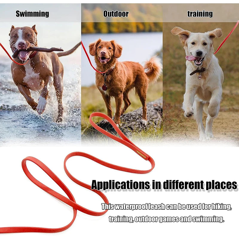 3M/6M/9M Long Rope Waterproof PVC Dog Training Leash