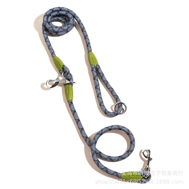 Hands-Free Traction Rope Reflective Nylon Dog Leash