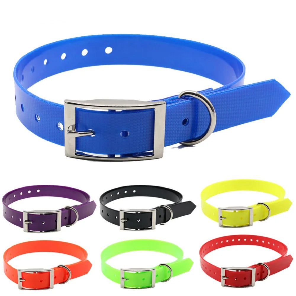 Pet Dog Collar Waterproof, Deodorant-Resistant TPU & Nylon