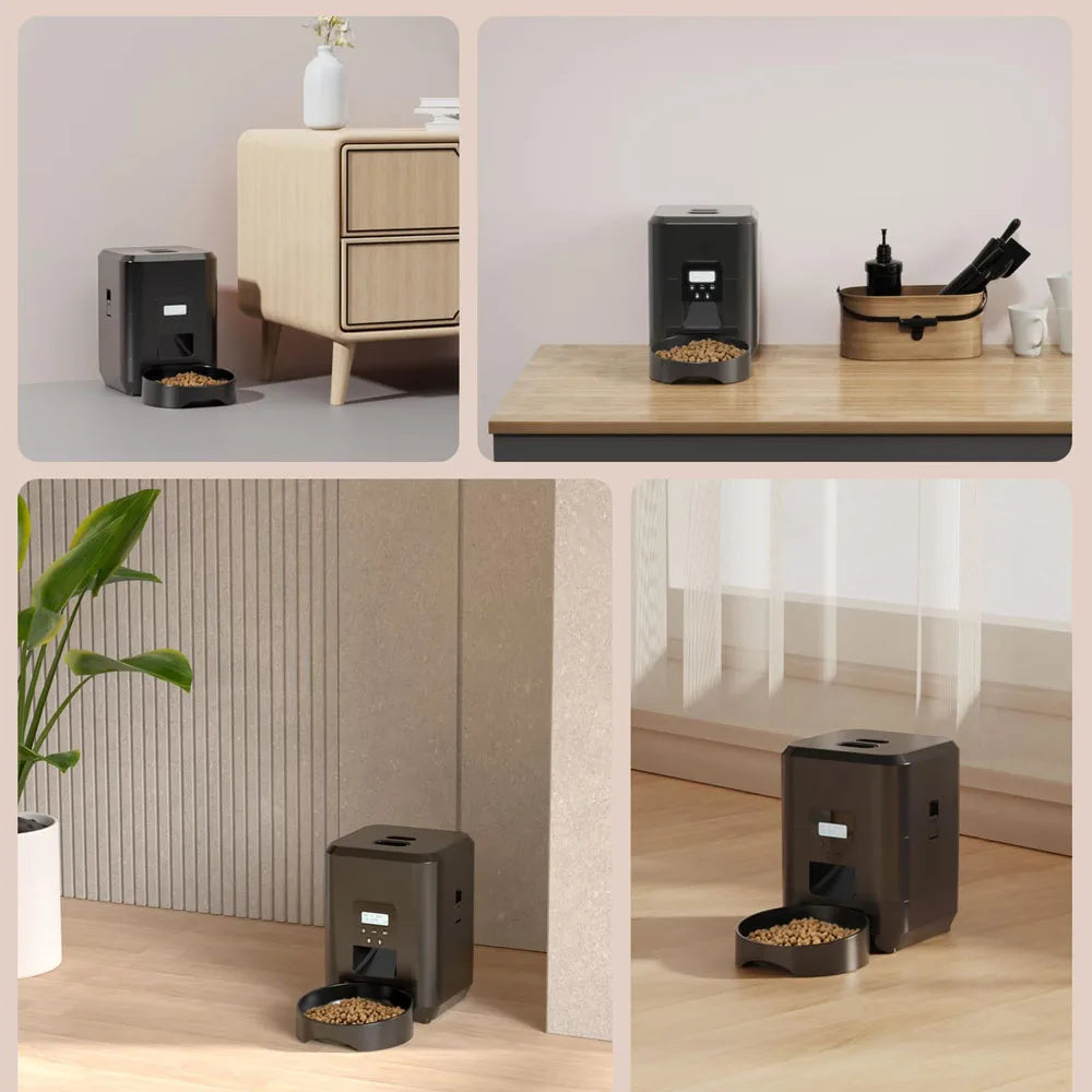 2L Smart Pet Feeder Regular & Quantitative Food Dispenser for Cats & Dogs