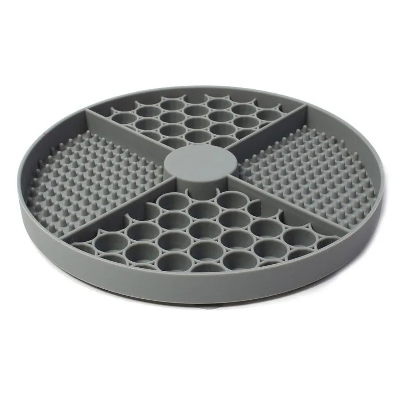 Silicone Licking Mat Slow Feeder with Suction Cup for Dogs & Cats