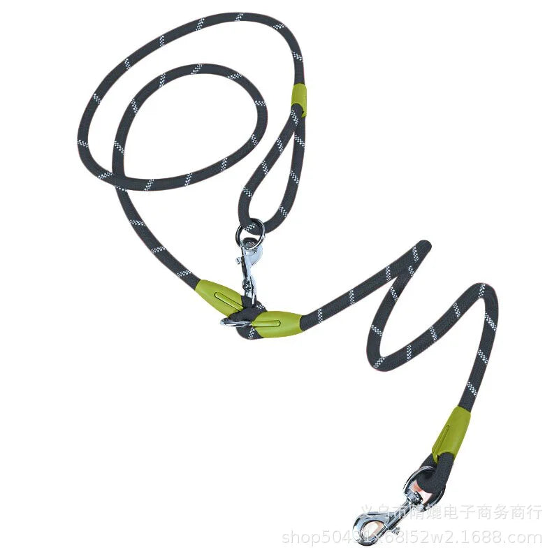 Hands-Free Traction Rope Reflective Nylon Dog Leash