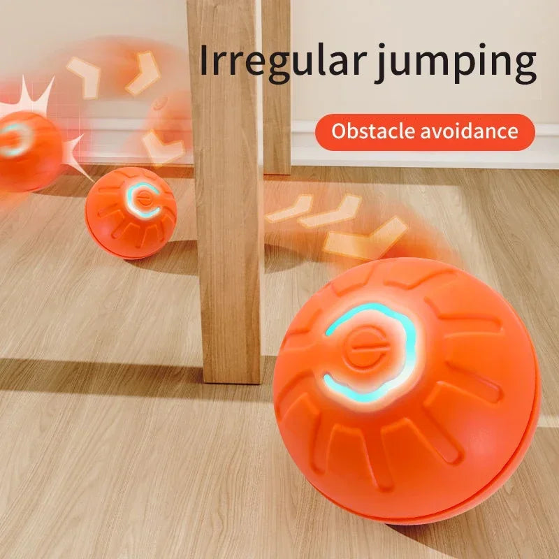 Smart Interactive Pet Toy USB Bouncing Toy for Dogs & Cats