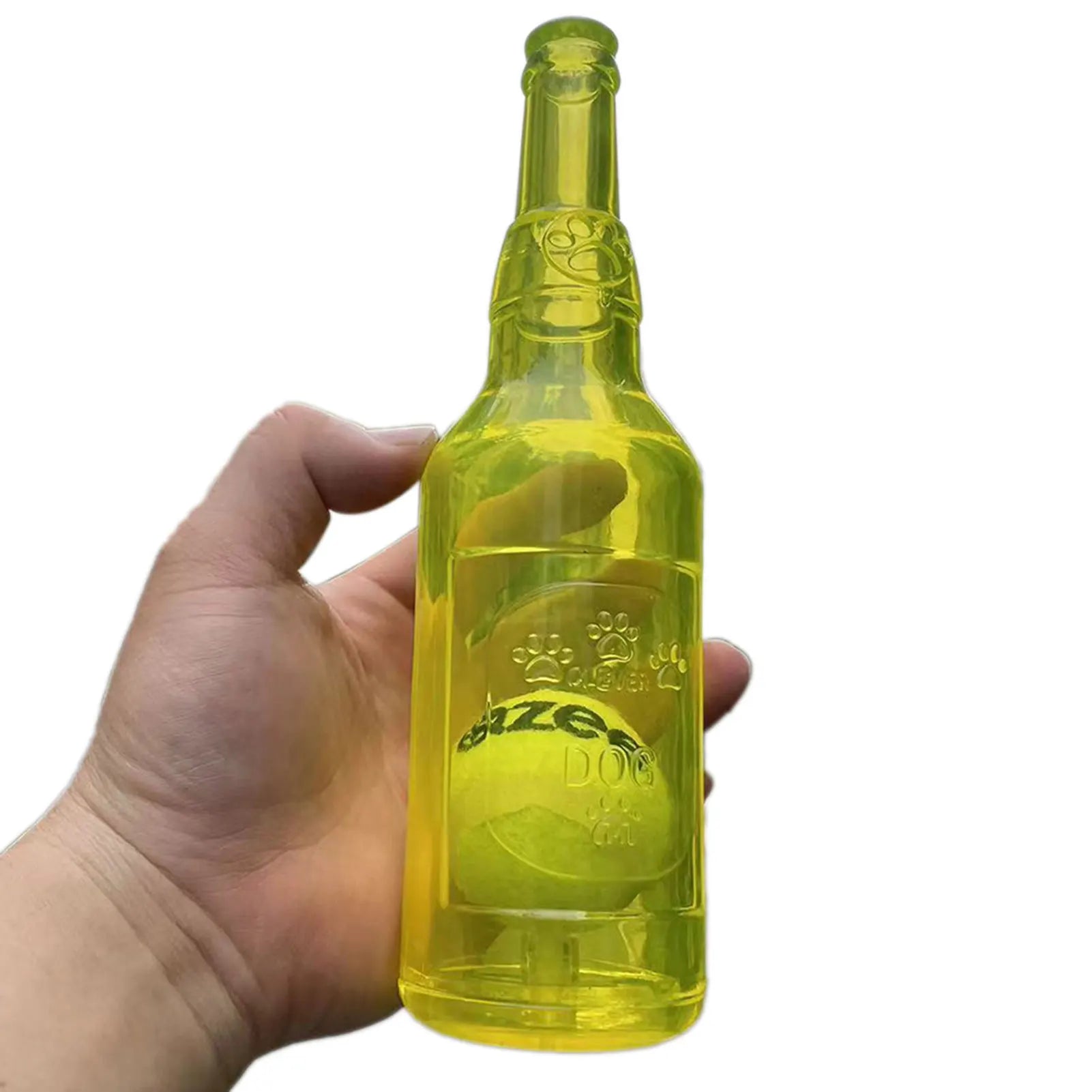 Crunchy Pet Toy Portable Water Bottle Ball Toy for Dogs & Cats