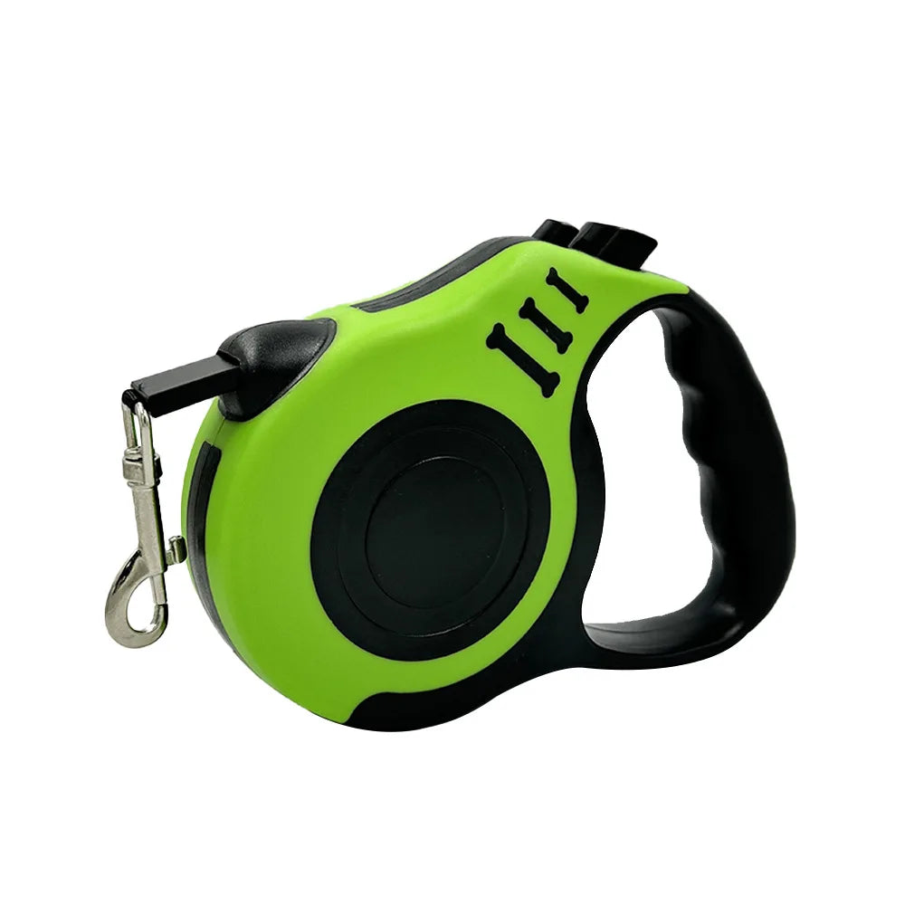 Automatic Nylon Lead 3M/5M Retractable Dog Leash
