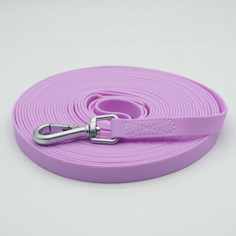Long PVC Dog Leash for Outdoor Walking & Training