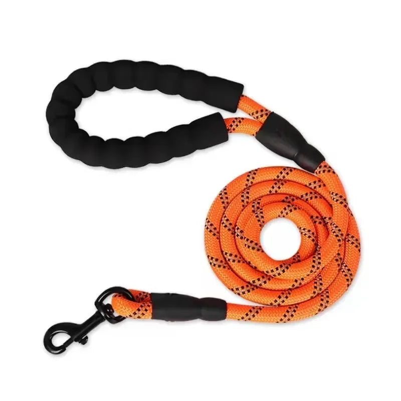 Durable Pull & Tow Lead Heavy-Duty Reflective Dog Leash