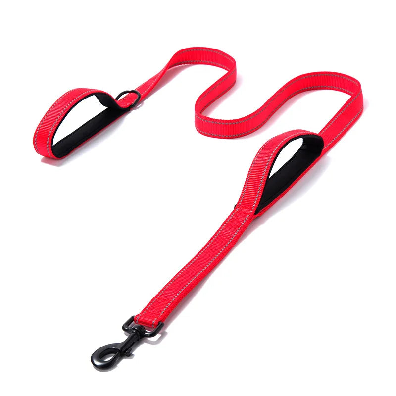 Outdoor Training Heavy Duty Dual Handle Dog Leash