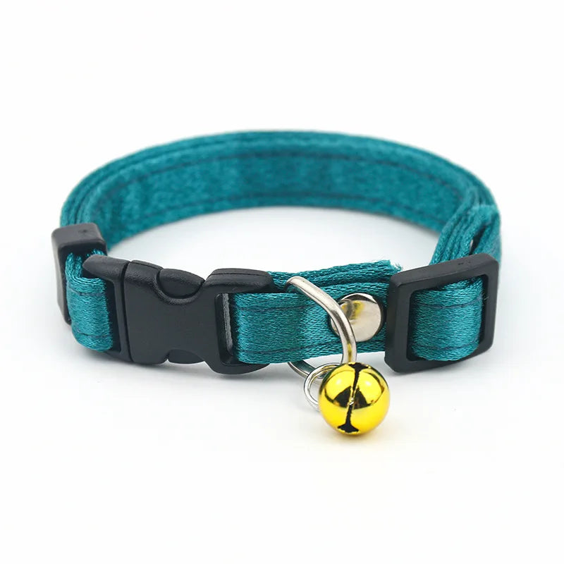 Adjustable Safety Cotton Breakaway Cat Collar