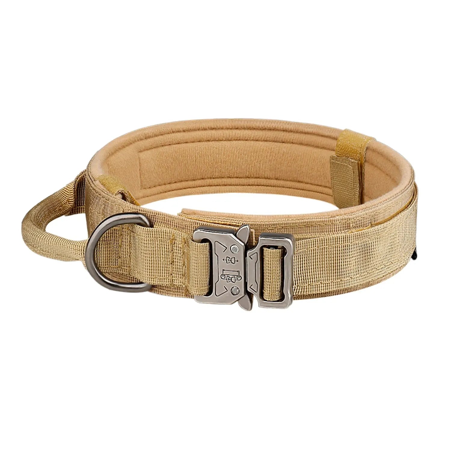 Adjustable Tactical Nylon Metal Buckle Dog Collar