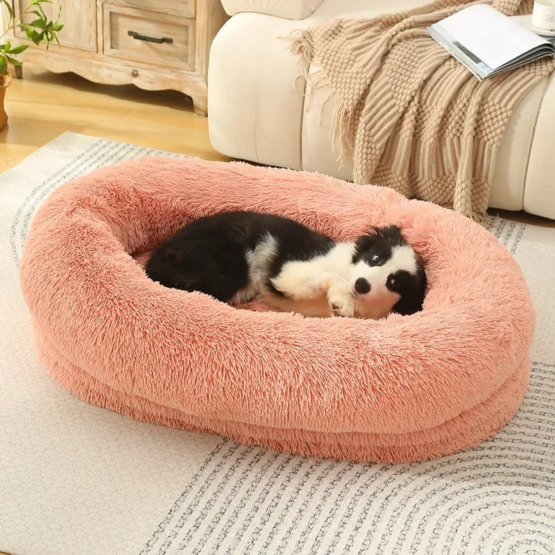 Ultra Soft, Washable Donut Cuddler Pet Bed