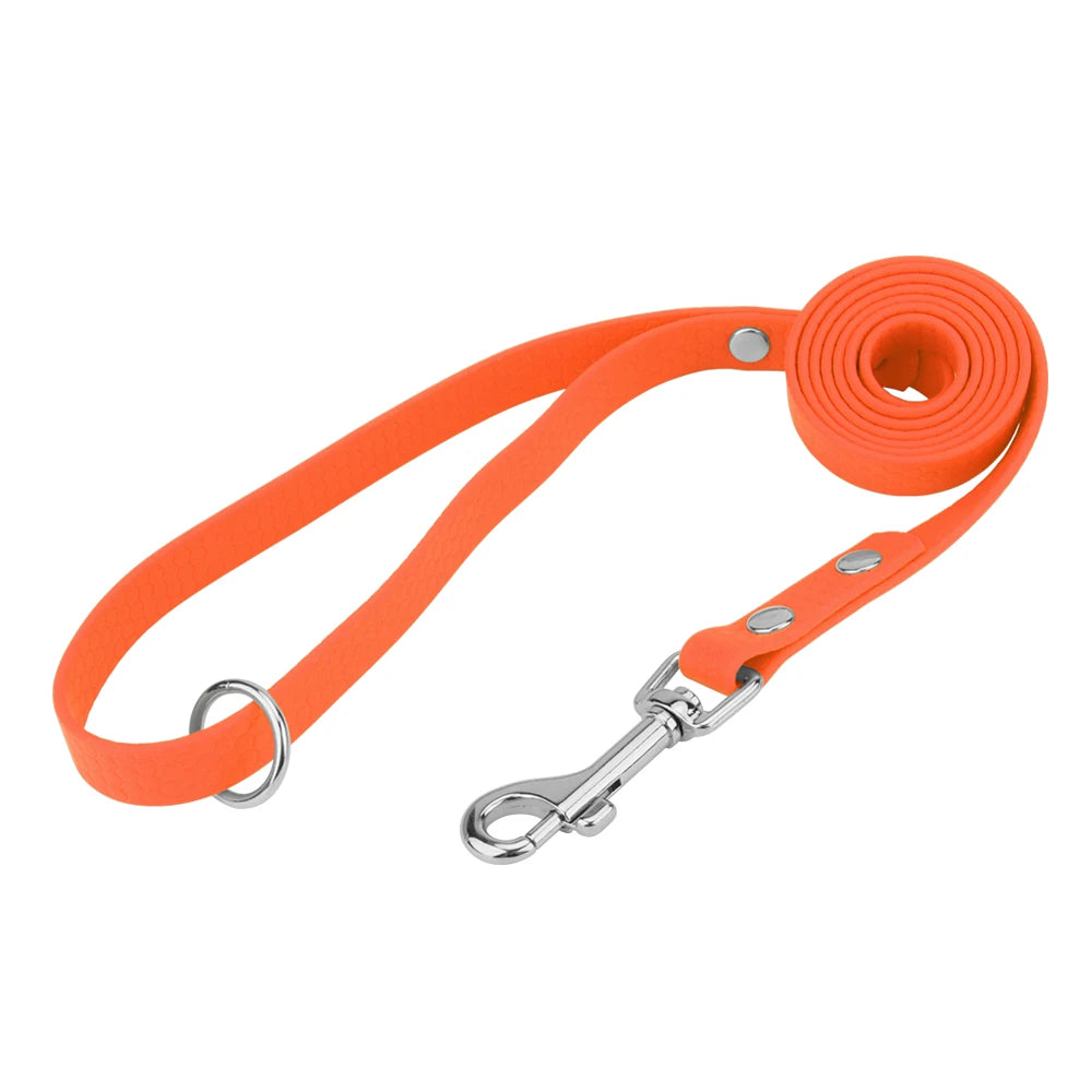Candy Color Rope PVC Honeycomb Pattern Pet Leash