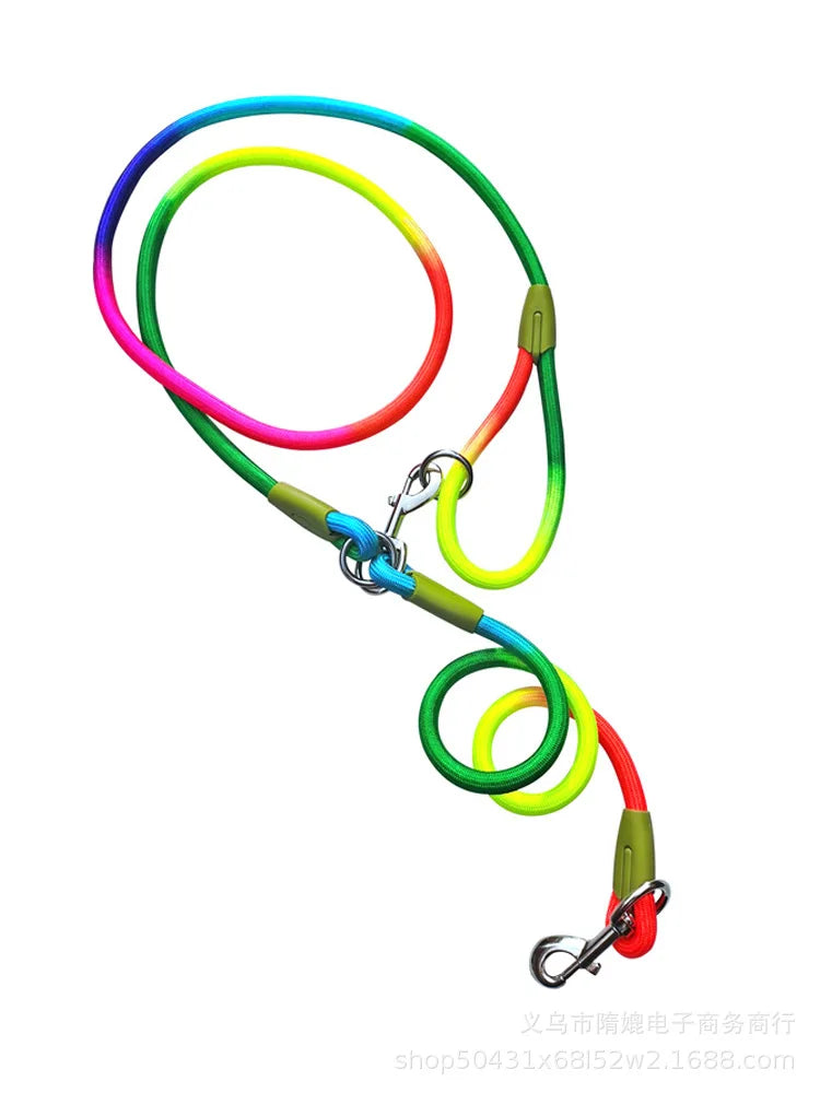 Hands-Free Traction Rope Reflective Nylon Dog Leash