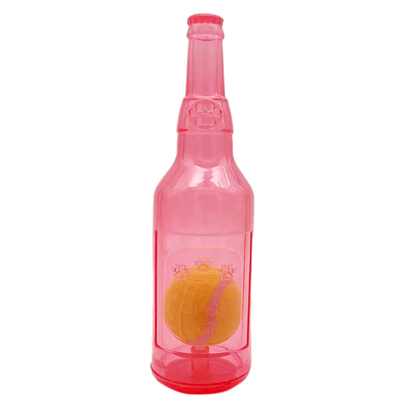 Crunchy Pet Toy Portable Water Bottle Ball Toy for Dogs & Cats
