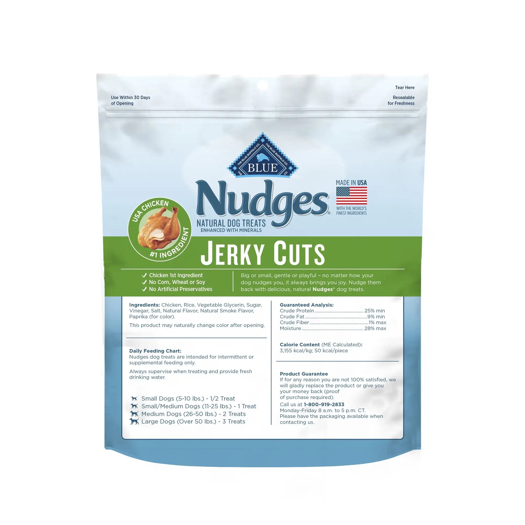 5 oz Real Chicken Nudges Jerky Dog Treats