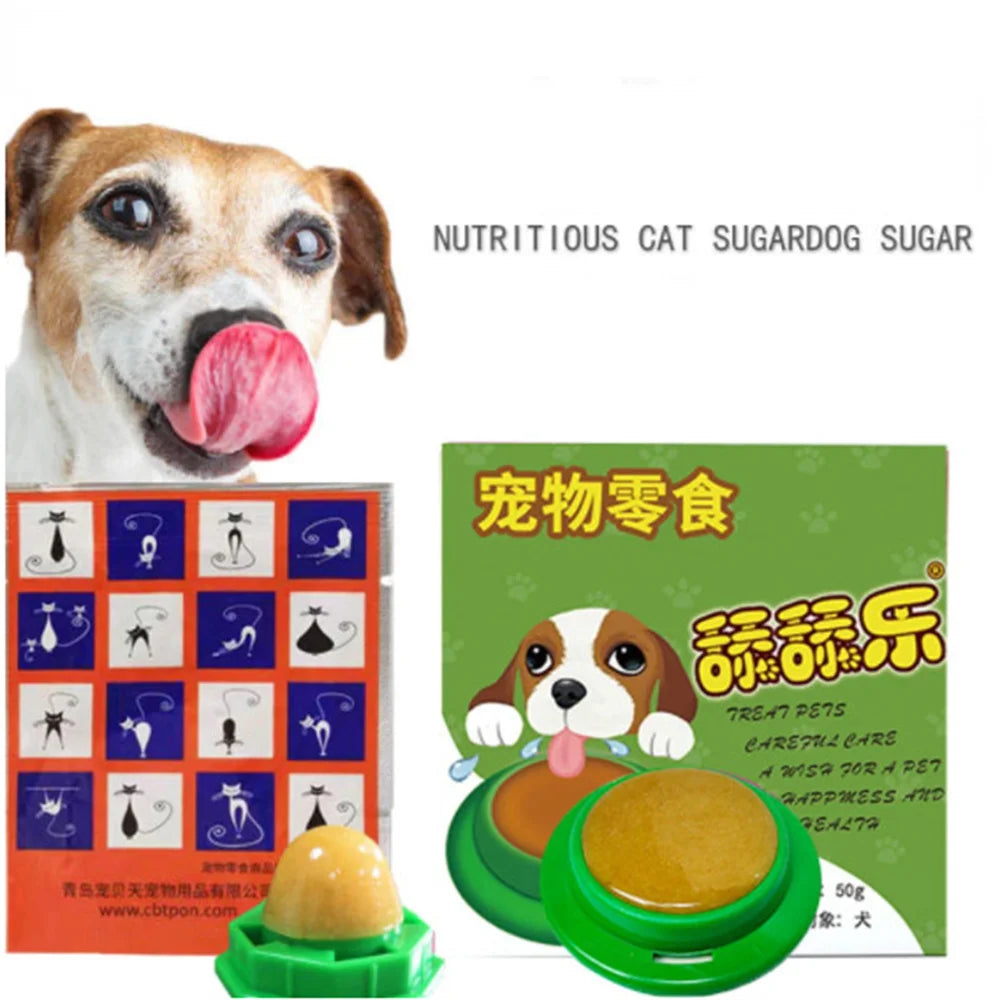 Licking Pet Candy Treat Nutritional Energy Snack