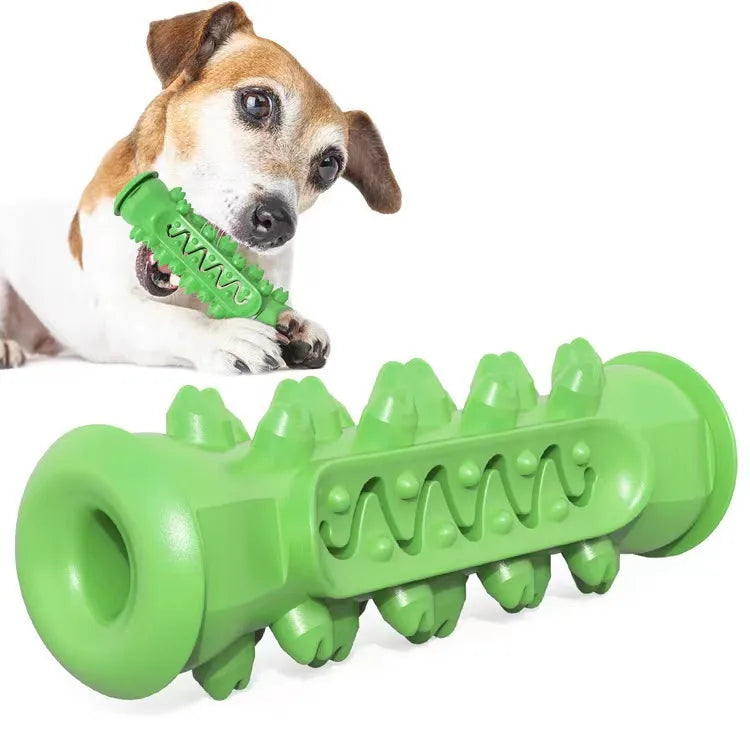Rubber Dog Chew Toy Toothbrush Molar Stick for Cleaning & Training