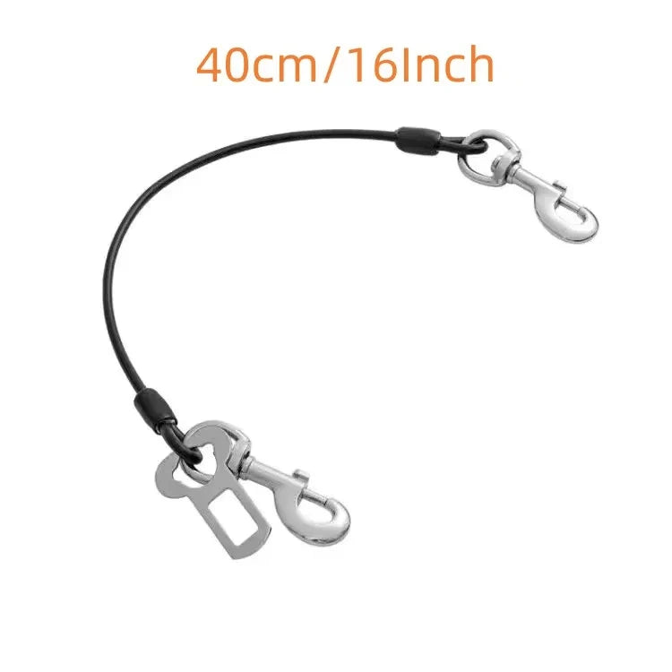 Anti-Bite Wire Universal Car Dog Safety Leash