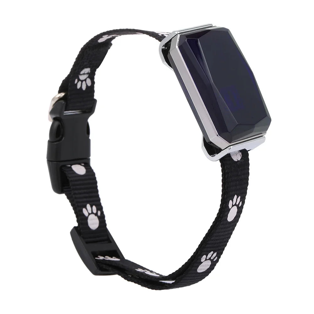 Smart GPS Pet Tracker IP67 Collar with Geo-Fence & SOS Alarm