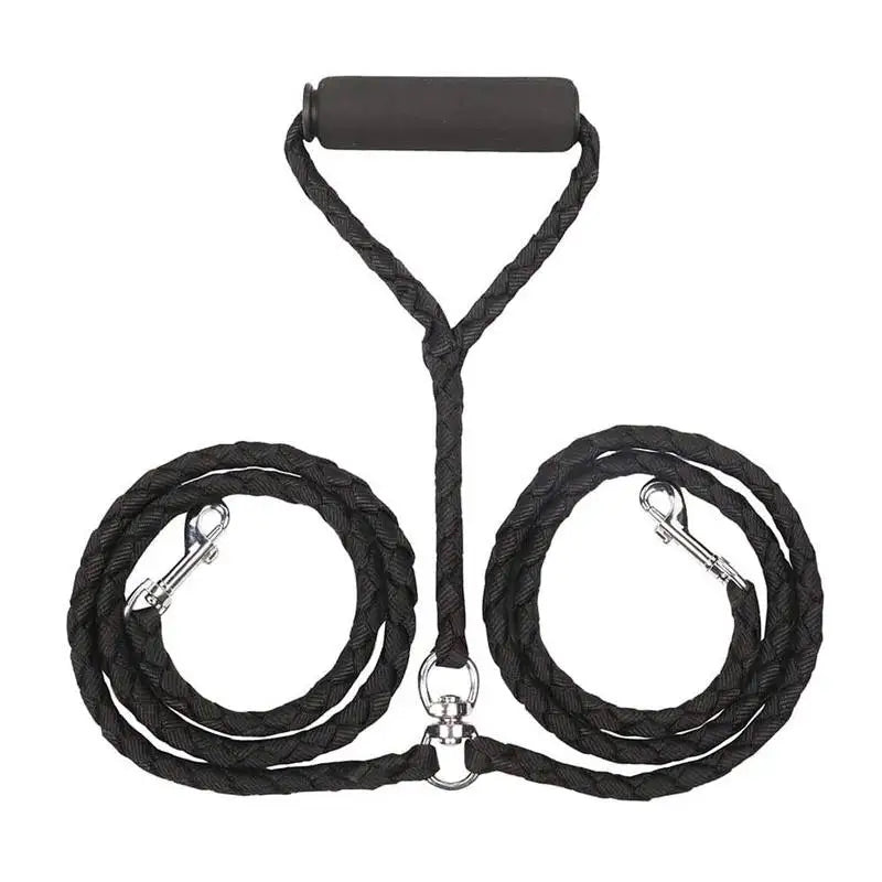 High-Quality Durable Traction Rope Double Dog Leash