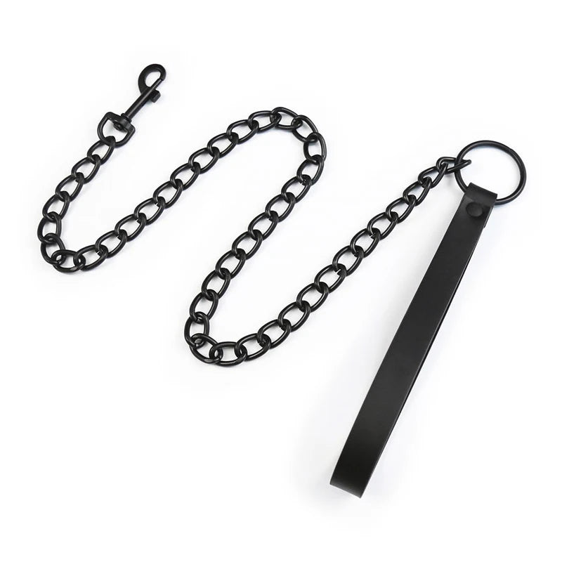 115cm Chew-Proof Metal Training Heavy Duty Chain Dog Leash