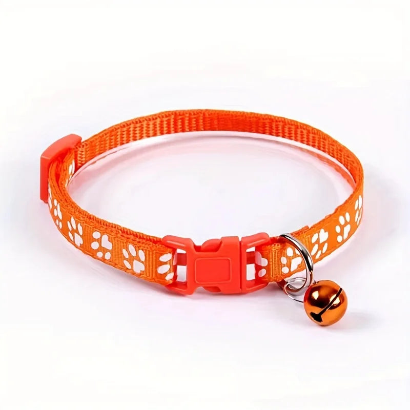 Adjustable Fashion Pet Necklace Colorful Pattern Cat Collar