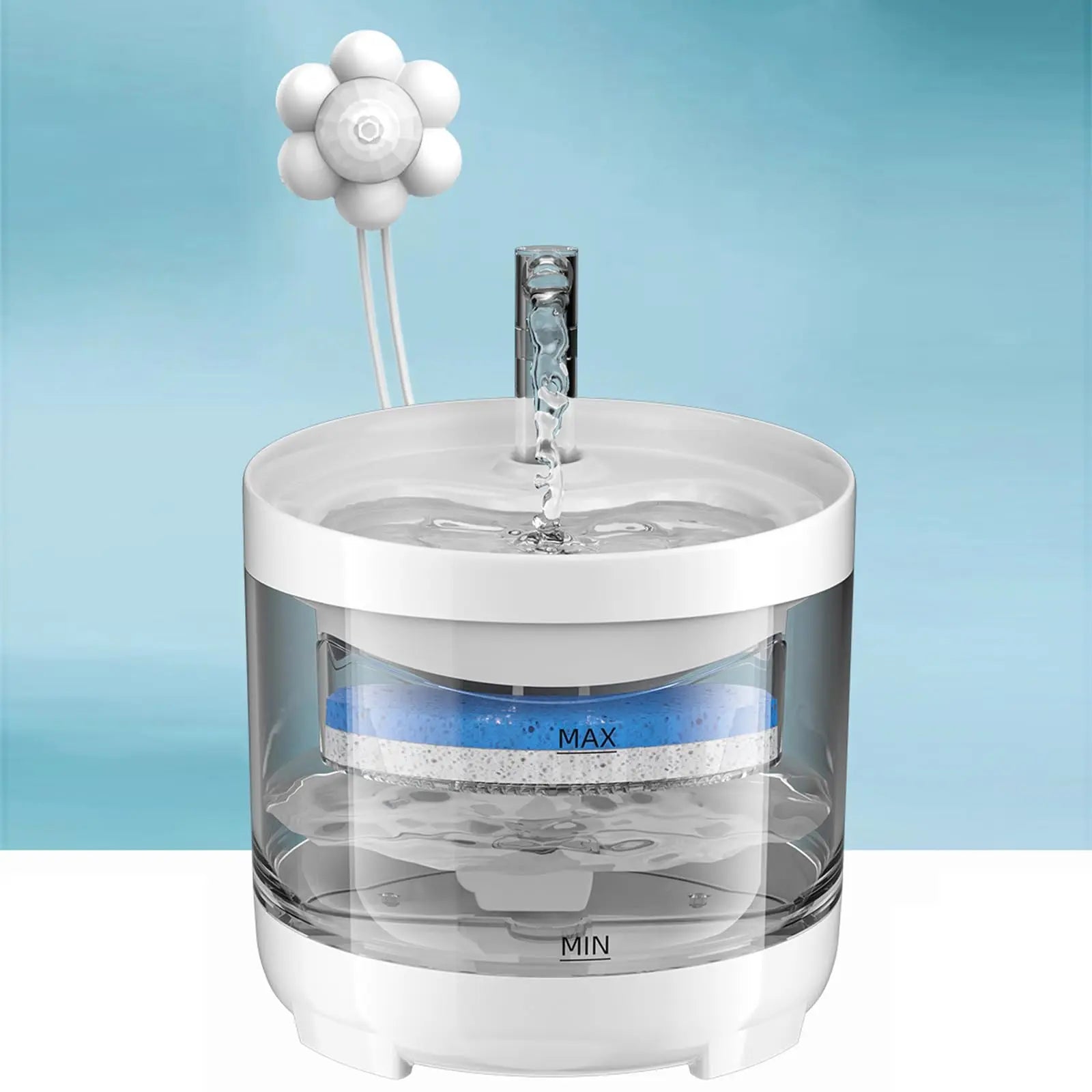 Smart Cat Water Fountain Motion Sensor, USB