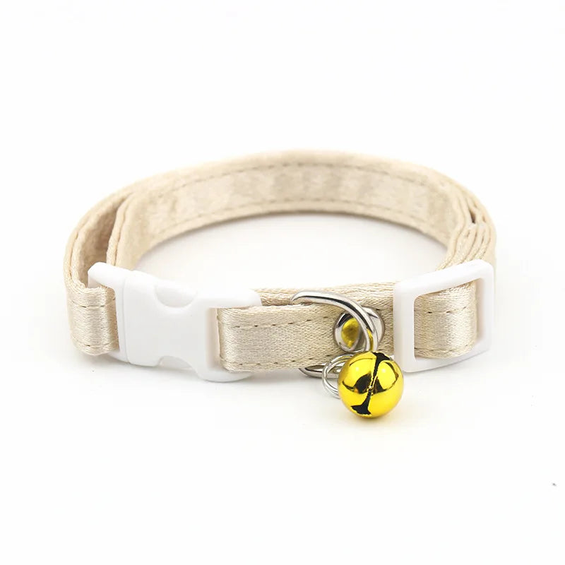 Adjustable Safety Cotton Breakaway Cat Collar
