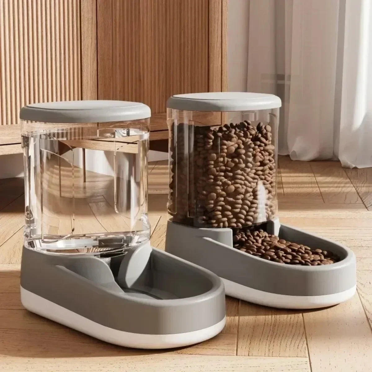 Automatic Pet Feeder Food & Water Dispenser for Cats & Dogs