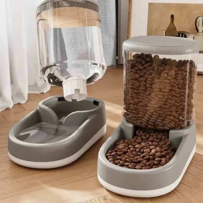 Automatic Pet Feeder Food & Water Dispenser for Cats & Dogs